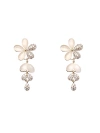 Pendientes de borla de flores orejeras de opal para mujeres coreanas temperamento moda pendientes únicos y versátiles pendientes bonitos details Picture